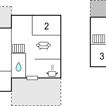 Dom wakacyjny Two-bedroom In Knebel